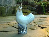 Mid 18th Century Chinese Pottery Rooster