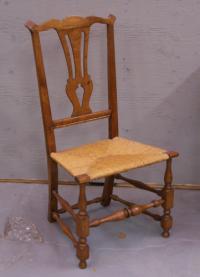 Chippendale country side chair 18th c
