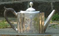 Antique 18th Century English Sterling Silver Tea Kettle