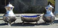 Birks England Regency Silver Plate Salt and Pepper Set