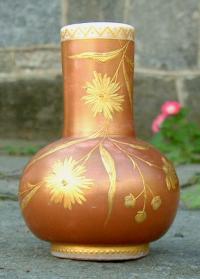 Antique 19th Century Bristol Glass Vase