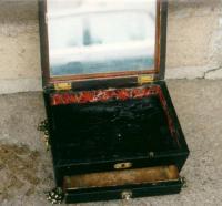 Antique Regency leather Letter Writing Box 1800