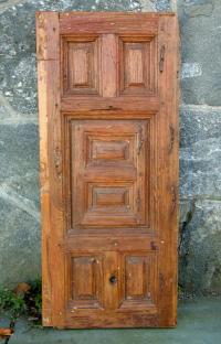 Antique 16th to mid 17th Century Wood confessional Door