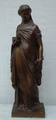 Antique Bronze Cast Sculpture by Artist Achille Collas