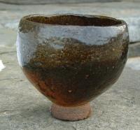 Antique Japanese Stoneware Tea Bowl