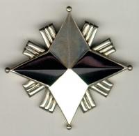 William Spratling San Antonio Sterling Silver Obsidian Brooch