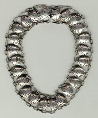 Hector Aguilar Sterling Silver Necklace circa 1950