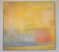 Jon Schueler Summer and the Sea oil painting on canvas