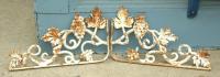 Antique Pair Cast Iron Brackets