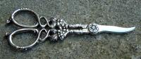 Antique Sterling Silver Grape Shears