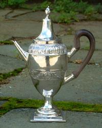 Antique Augsbury German Silver Pot 1763 to 1765