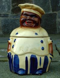 National Silver Chef Vintage Ceramic Cookie Jar