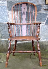 Antiques English Windsor Arm Chair