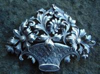 Vintage Sterling Silver Guglielmo Cini Brooch