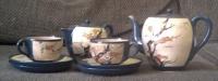 Satsuma Japanese Pottery Tea Set