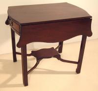 Period English Chippendale Pembroke drop leaf table