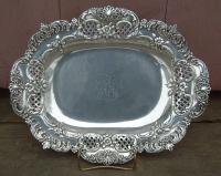 Tiffany sterling silver serving tray
