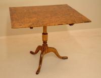 Antique Swedish Alder root breakfast table C1820