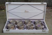 Vintage Gorham Sterling Silver Napkin Ring Set