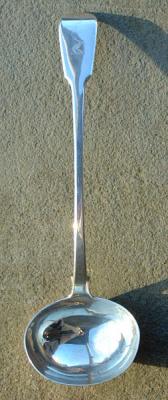 Antique sterling silver ladle
