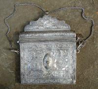 Antique Turkish Silver Pocket Book Late 19th Century