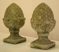 Architectural Carved Stone Pineapples