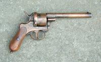 Antique Lefaucheux French Civil war Revolver