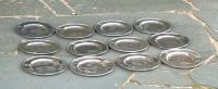 Antique Chinese Fine Silver Plates set of 12