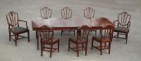 Potthast dining set table eight chairs Baltimore MD c1926