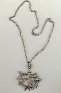 Guilermo Peruzzi sterling silver necklace