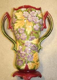 Antique French Longchamp vase c1900