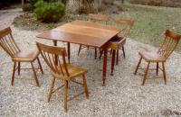 American Country table and chairs c1835