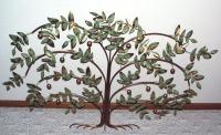 Hand made modern tree wall sculpture