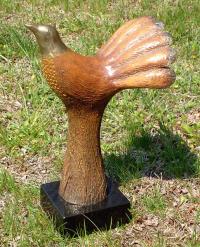 David Kintzler Bronze Bird Sculpture