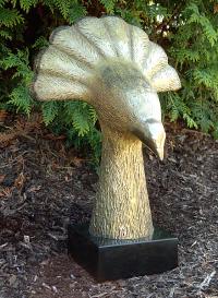 David Kintzler Bronze Bird Sculpture