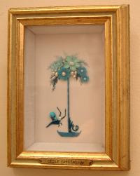 Cecile Dreesmann Turquoise Tree Needle Sculpture