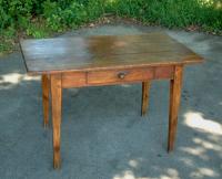 American pine country Hepplewhite tavern table c1800