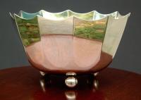 Tiffany Sterling Silver Panel Bowl