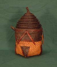 Antique African tribal Nest baskets Ghana
