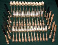 Towle King Richard sterling silver flatware set 48 pieces