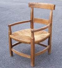 Period Antique French Country Farm house Chair c1780