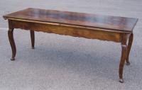 Country French Cherry Farmhouse Dining Draw Table c1760
