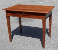 Early French Cherry work table c1775 with drawer