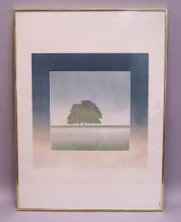 French Artist Jean Solombre Modern Landscape Lithograph