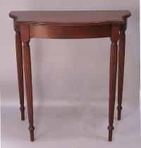 George W Fifield handmade mahogany Federal side table c1930