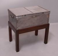 Grayson Derby steel and copper storage box c1915
