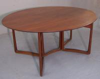 Peter Hvidt Orla Molgaard Nielsen modern teak dining table