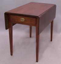 Early American Hepplewhite period cherry Pembroke table c1790