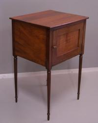 Sheraton mahogany night stand c1880