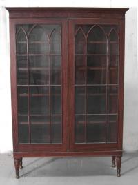 American Federal two door bookcase c1840